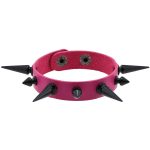 One Row Studded PU Leather Bracelet - Image 9