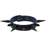 One Row Studded PU Leather Bracelet - Image 16
