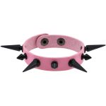 One Row Studded PU Leather Bracelet - Image 19