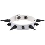 One Row Studded PU Leather Bracelet - Image 2