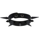 One Row Studded PU Leather Bracelet - Image 3