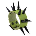 Two Row Studded PU Leather Bracelet - Image 13