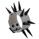 Two Row Studded PU Leather Bracelet - Image 3