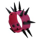 Two Row Studded PU Leather Bracelet - Image 5