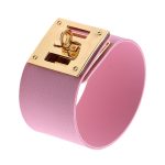 Alloy Buckle Wide Bracelet - Image 5