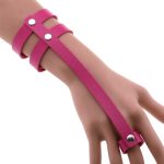 PU Leather Ring Wrist Bracelet - Image 11