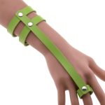 PU Leather Ring Wrist Bracelet - Image 2