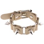 Stitching Wrist Bracelet With Spike - Image 8