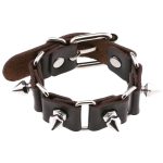 Stitching Wrist Bracelet With Spike - Image 12