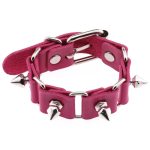 Stitching Wrist Bracelet With Spike - Image 16