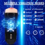 Truda - Vagina Sunction Vibrating Male Masturbation Cup - Image 2