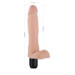 9.0?? Extreme Soft Realistic Dildo Vibrator -Bendable&Posable - Image 5