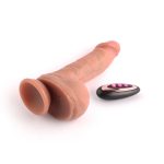 7.2?? Dual-Layered Nature-Feel Thrusting Silicone Dildo - Image 4