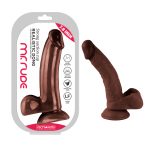 Mr. Rude 7.9" Realistic Testicle Penis - Image 3