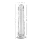 8.5 " Mr. Rude -Crystal Jellies Realistic Dildo - Image 4