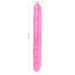 12" Mr. Rude -Crystal Jellies Realistic Double-ended Dildo - Image 4