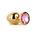 Jewelled Secret Butt Plug Gold - Image 2