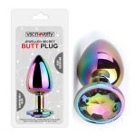 Jewelled Secret Butt Plug Rainbow