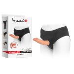 Versatile Unisex Strap-On Harness Briefs Kit with Dual Layer Bendable Dildo 7.5?? - Image 6