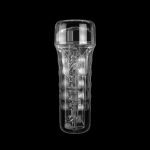 Ice Girl Clear Textured Masturbation Cup - Image 5